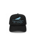 Marina Yacht Club Intl – Midnight Black Yacht Trucker Hat