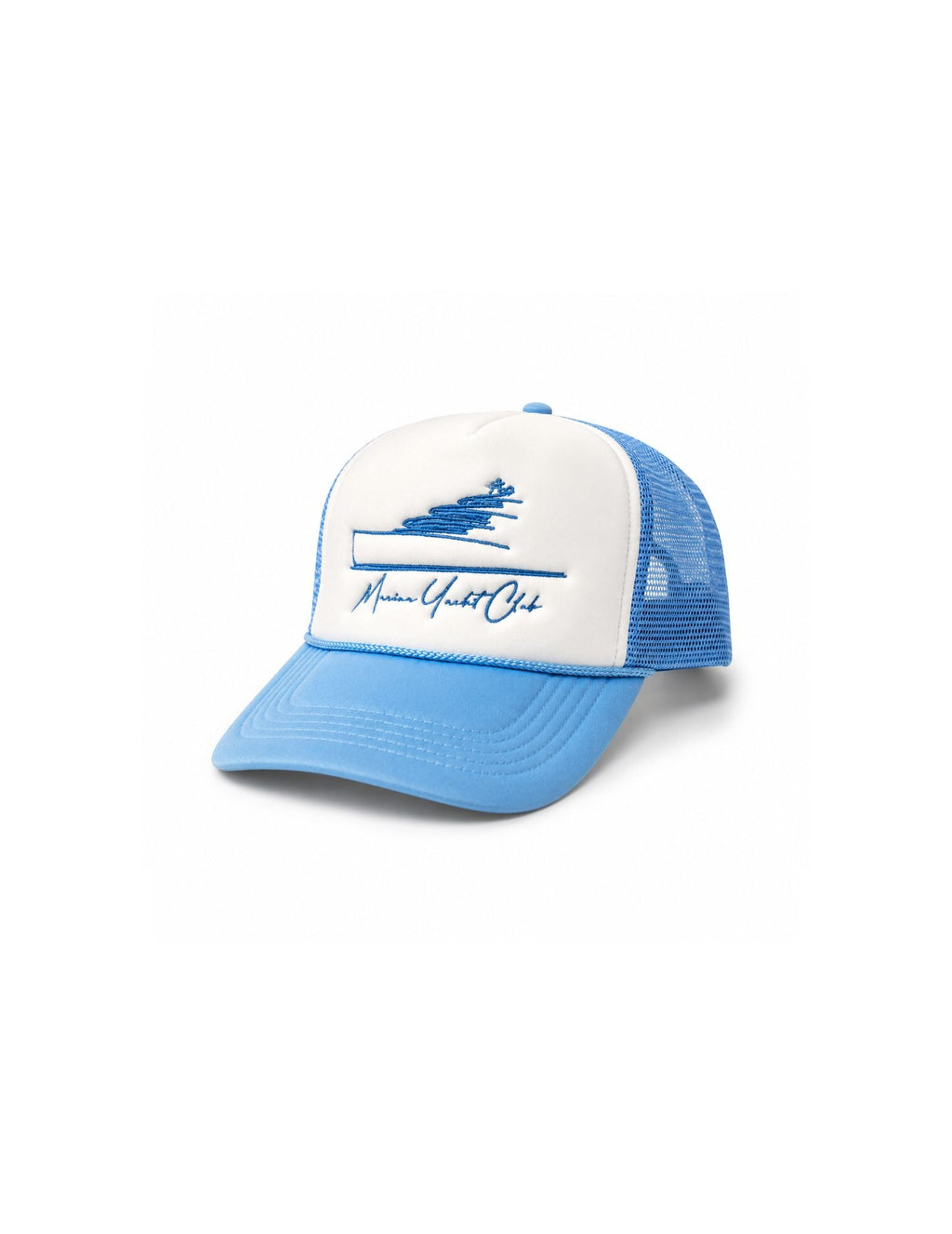Marina Yacht Club Intl – Sky Blue Yacht Trucker Hat