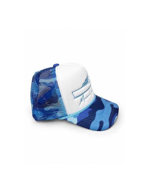 Marina Yacht Club Intl – Ocean Camo Yacht Trucker Hat