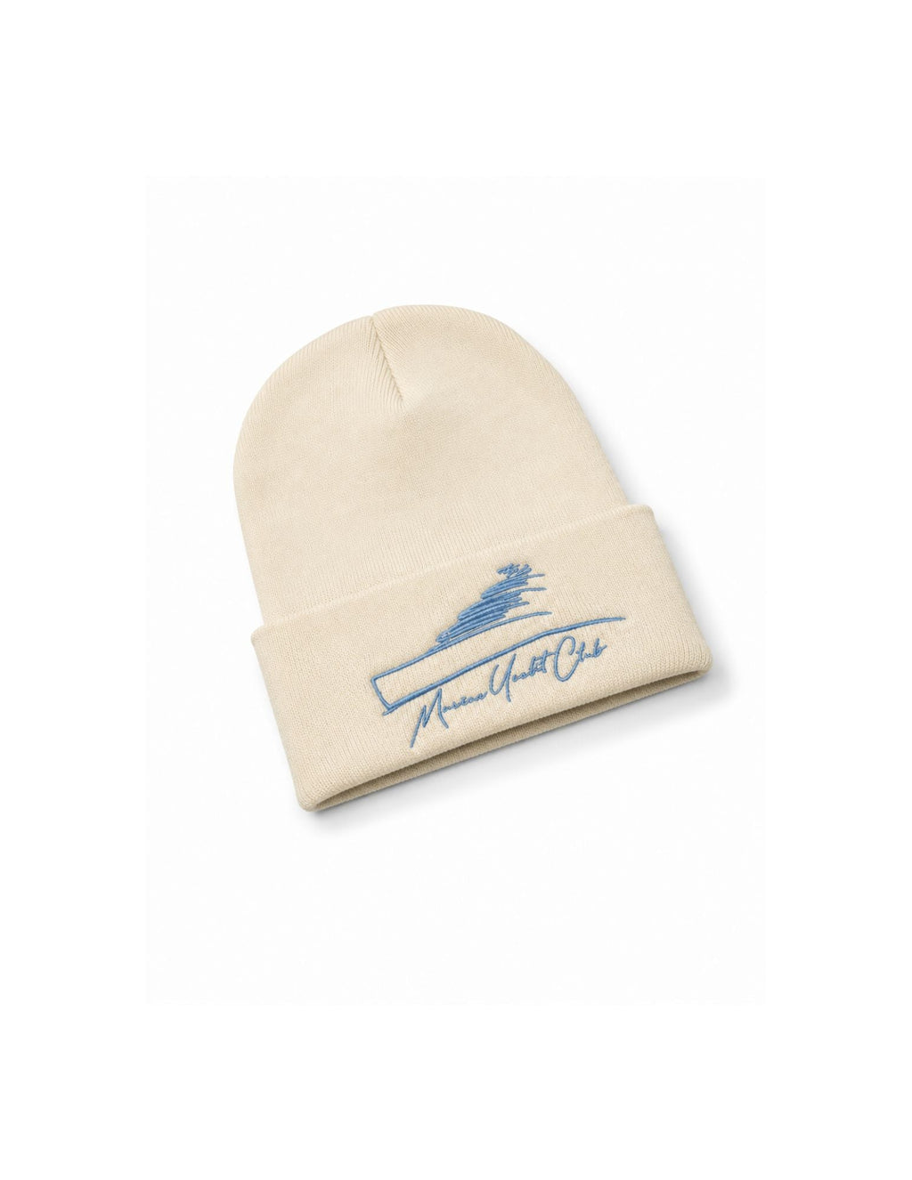 Marina Yacht Club Signature Cream Beanie