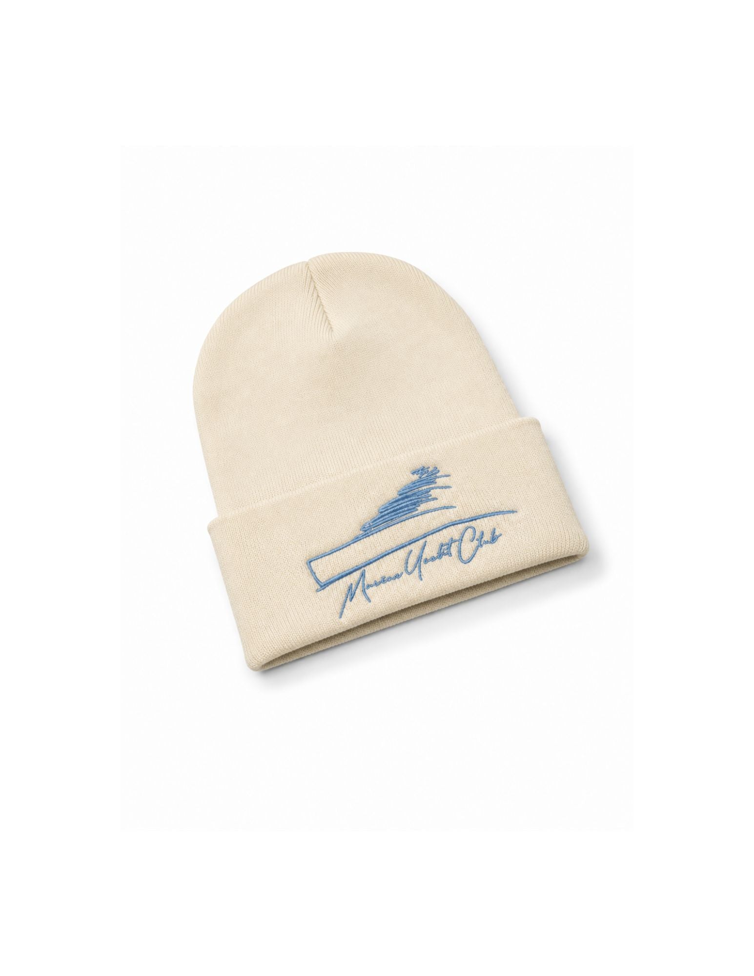 Marina Yacht Club Signature Cream Beanie